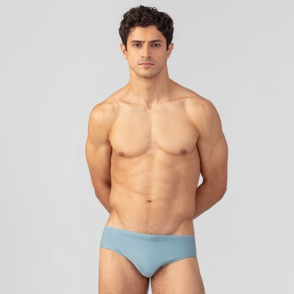 Ron Dorff Swim Briefs in Multicolor Horizontal Stripes Size Large - Picture 4 of 5